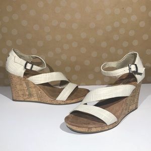 TOMS Clarissa Wedge - Women's 8.5